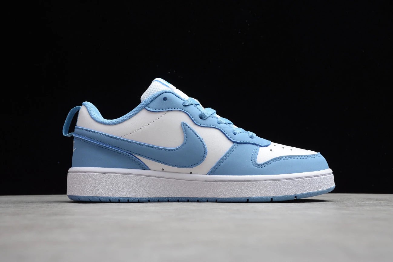 NK Court Borough Low 2 MWH GS White Blue by Air Jordan