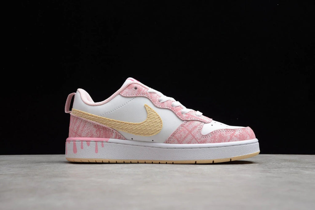 NK Court Borough Low 2 SE GS Pink White Gold by Air Jordan