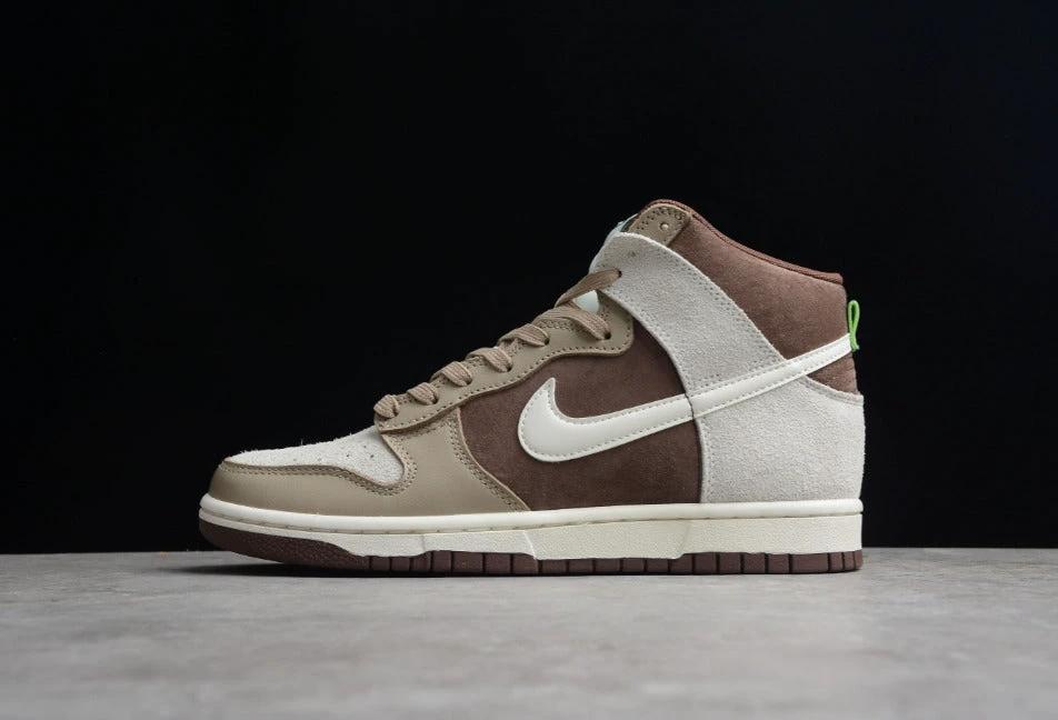 NK Dunk High Light Chocolate by Air Jordan