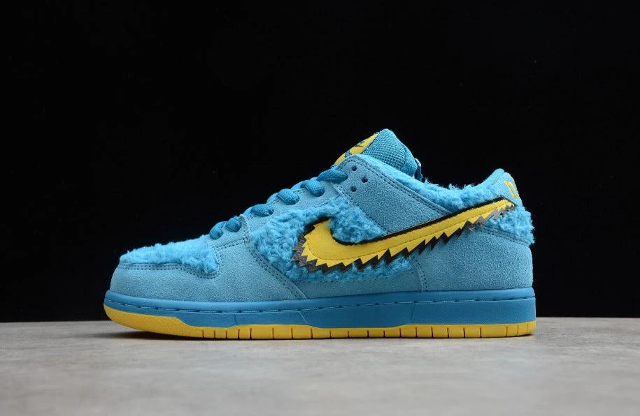 NK Dunk Low Grateful Dead Bears Blue by Air Jordan