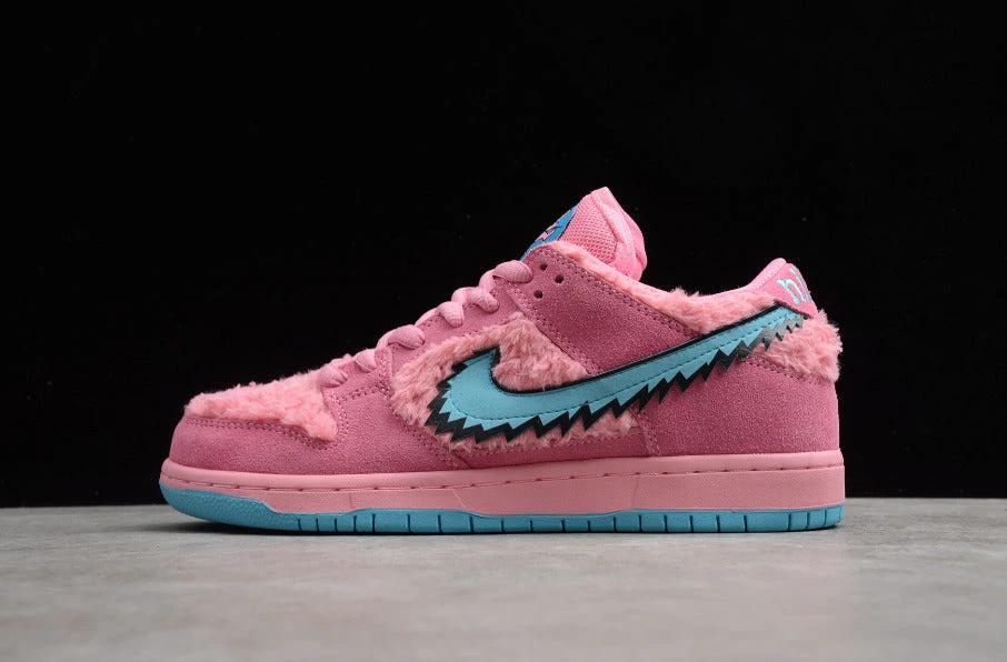NK Dunk Low Grateful Dead Bears Pink by Air Jordan