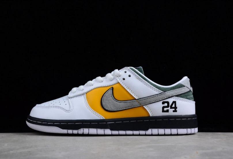NK Dunk Low Kobe White Yellow Grey Black by Air Jordan