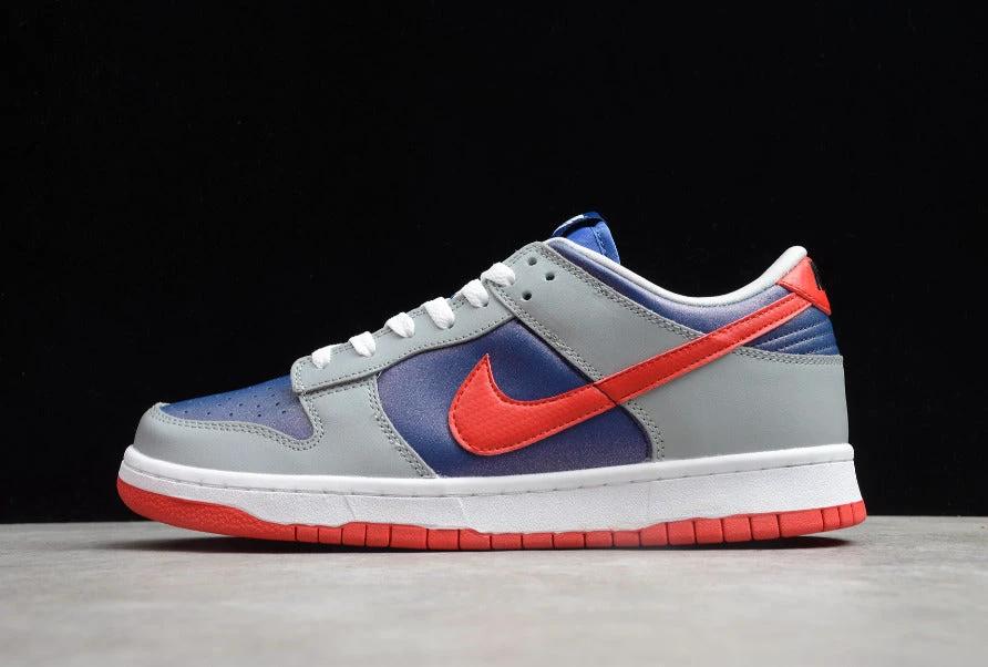 NK Dunk Low Samba Gray Blue Red by Air Jordan
