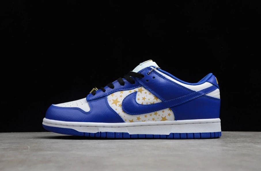NK Dunk Low Supreme Stars Hyper Royal by Air Jordan