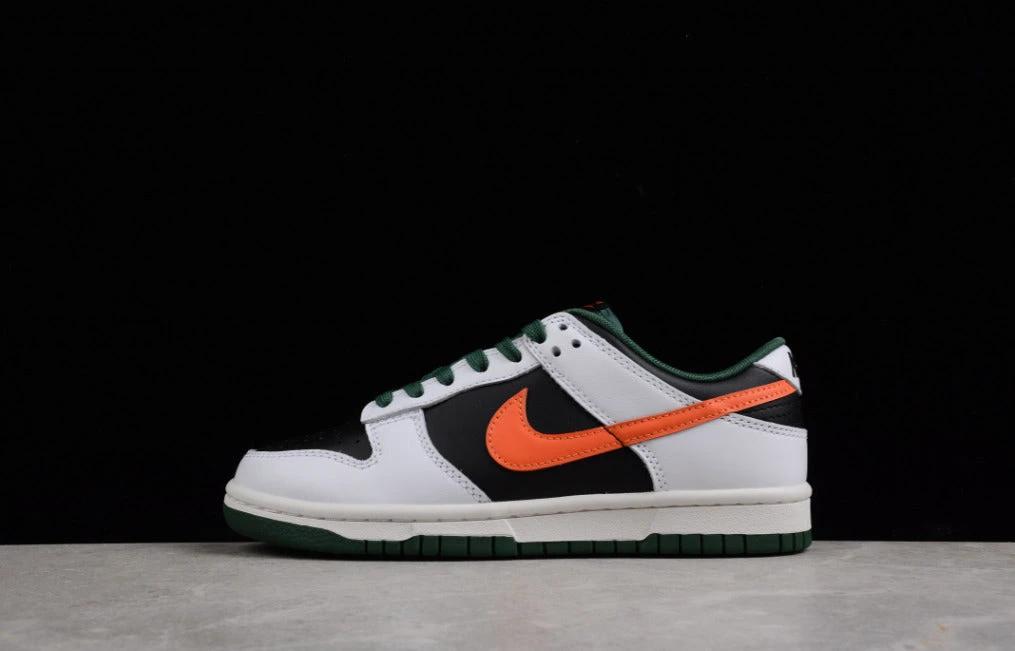 NK Dunk Low White Black Green by Air Jordan