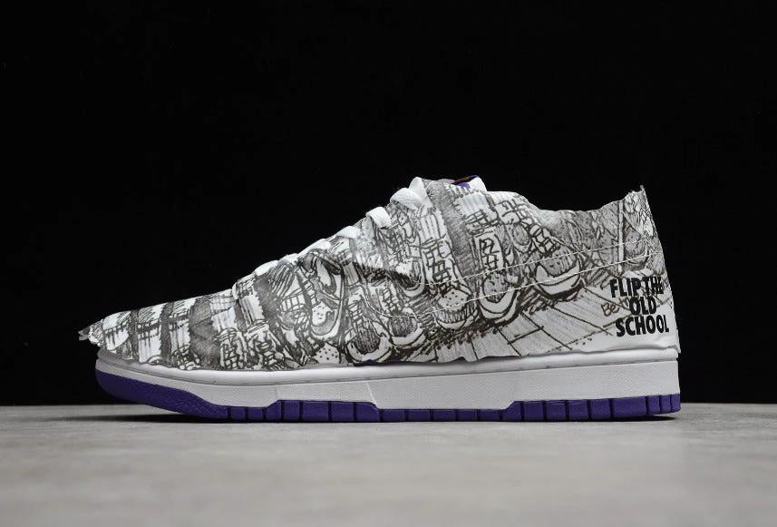 NK Dunk Low “Flip the Old School” by Air Jordan