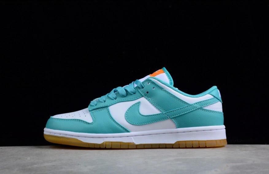 NK Dunk Low “Turquoise and Orange” by Air Jordan