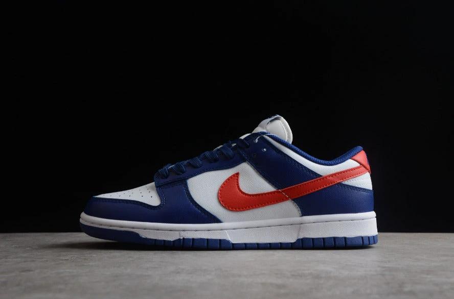 NK Dunk Low 'White And University Red' by Air Jordan