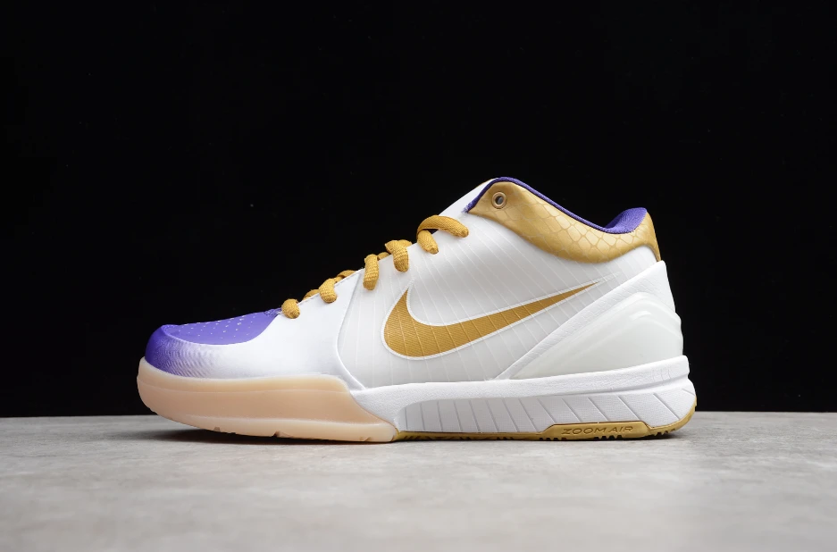 NK Kobe 4 Purple White Varsity Gold Metallic by Air Jordan