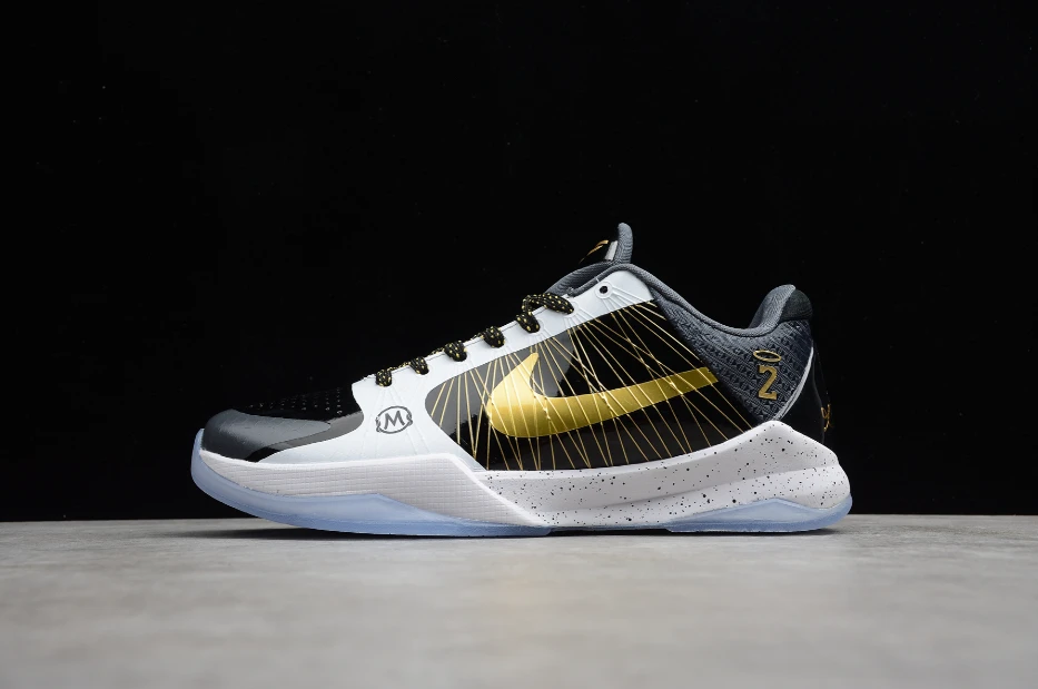 NK Kobe 5 Protro Black White Gold by Air Jordan