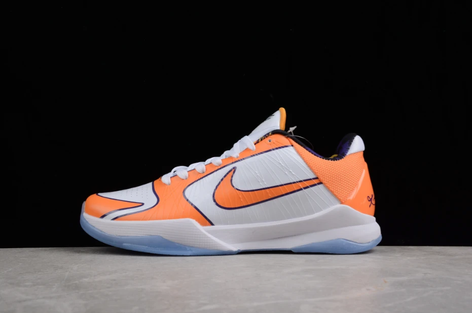 NK Kobe 5 Protro White Orange by Air Jordan