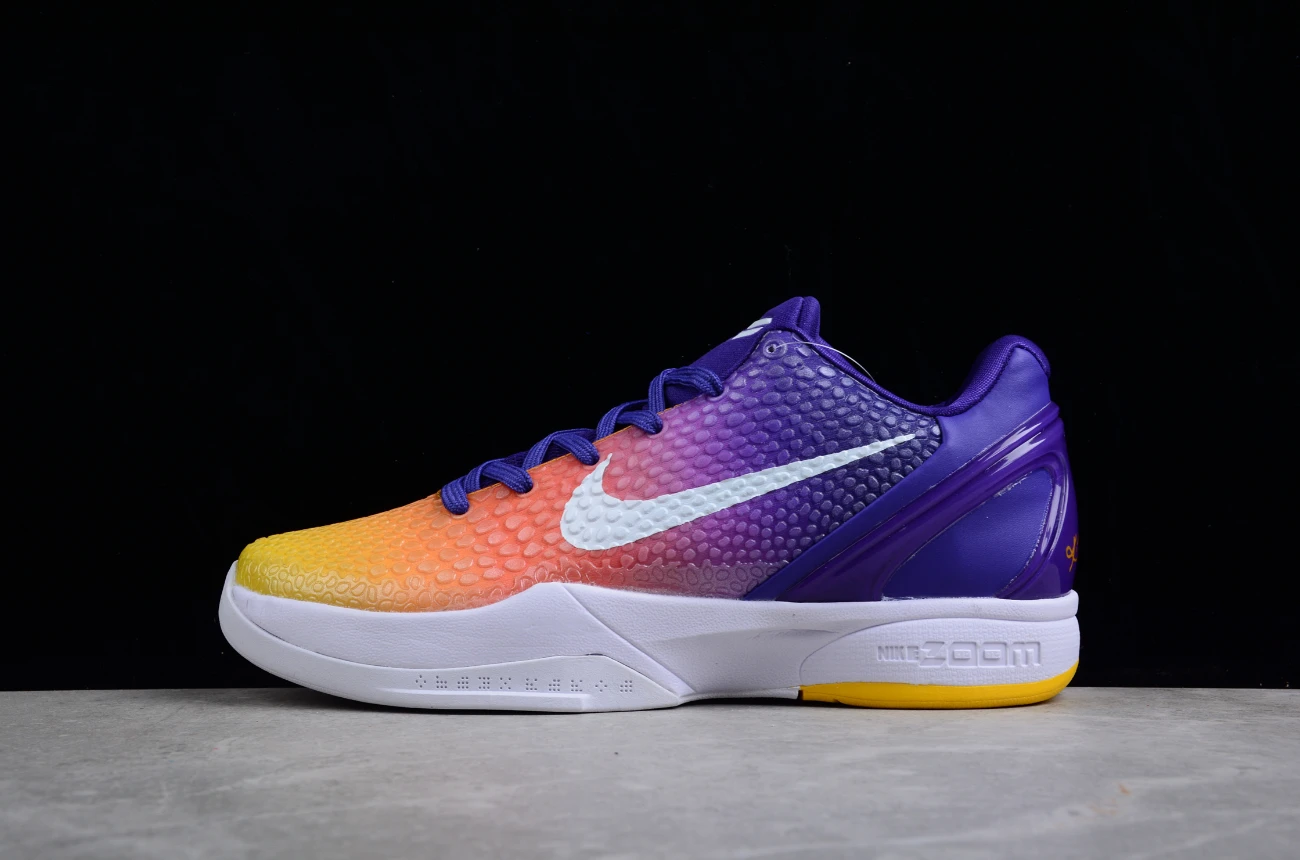 NK Kobe 6 Protro Purple Yellow White by Air Jordan