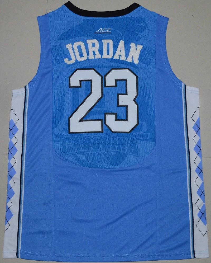 North Carolina Tar Heels #23 Michael Jordan NCAA Basketball Jersey Blue by My store basketball