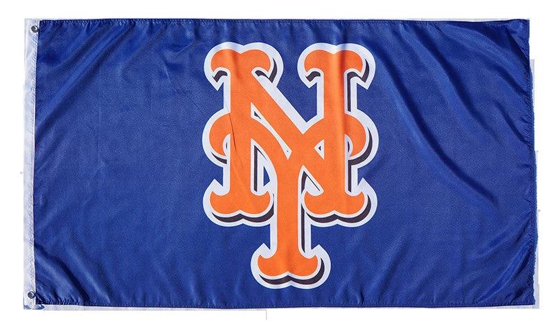 New York Mets Flag-3x5FT Banner-100% polyester by flagsshop