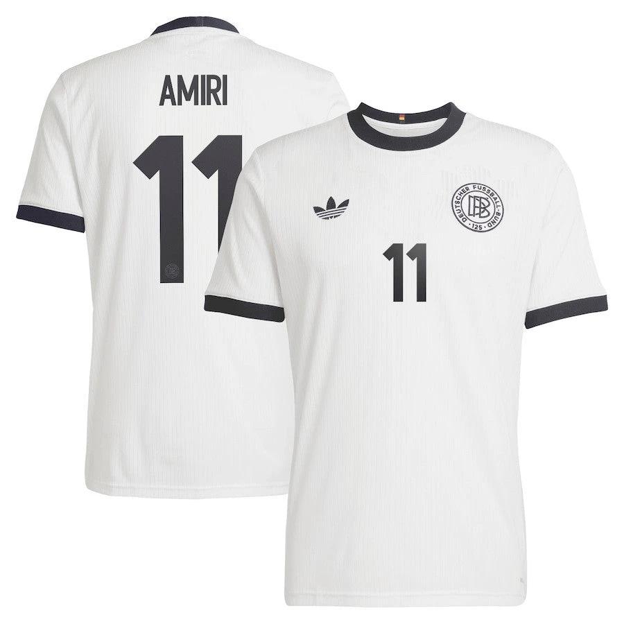 Nadiem Amiri 11 Germany National Team 125th Anniversary Men Jersey – White by Soccer Jersey