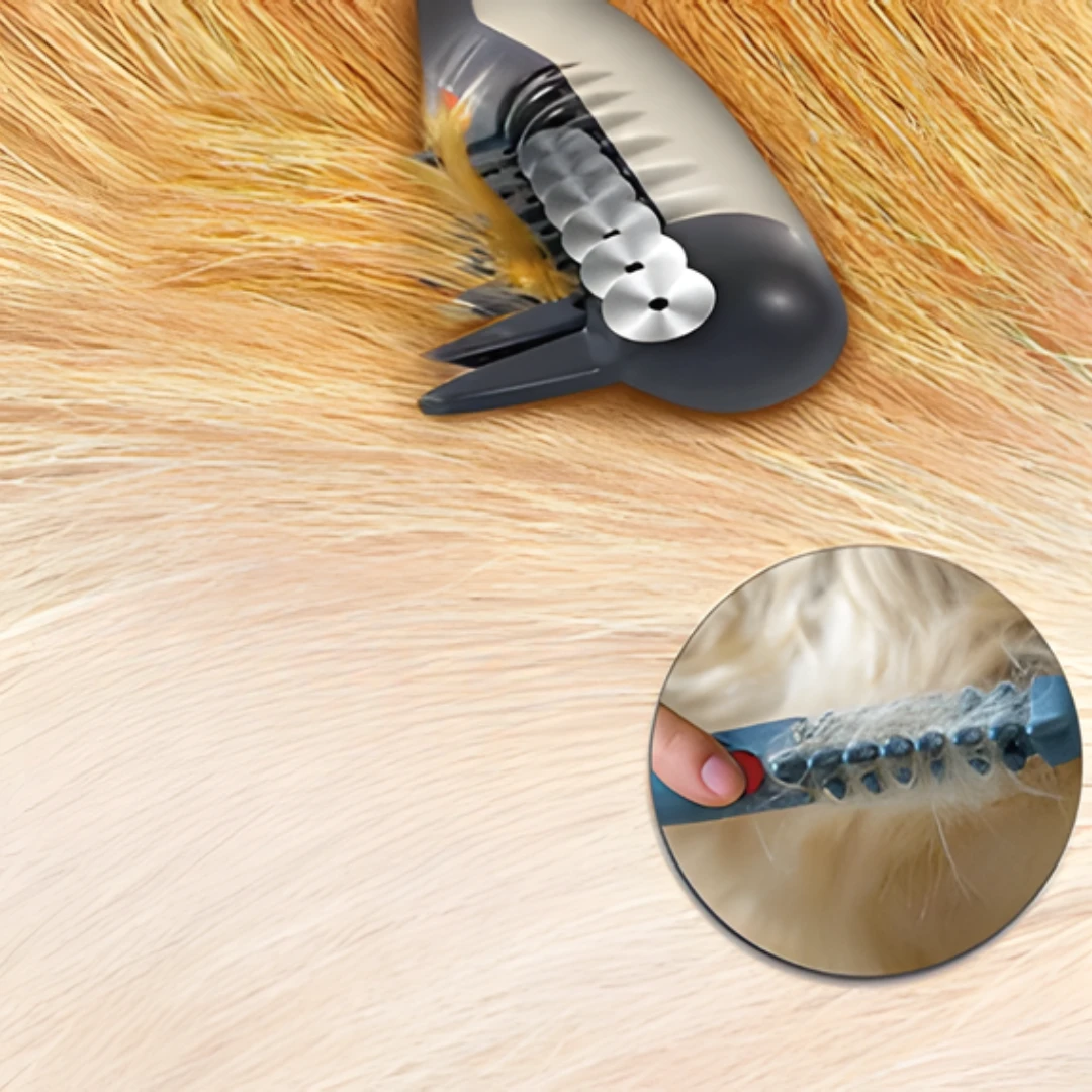 Fellona Knot-free Pet Trimmer | Pain-free Coat Care for Dogs & Cats | Suitable for All Coat Types by BowLift