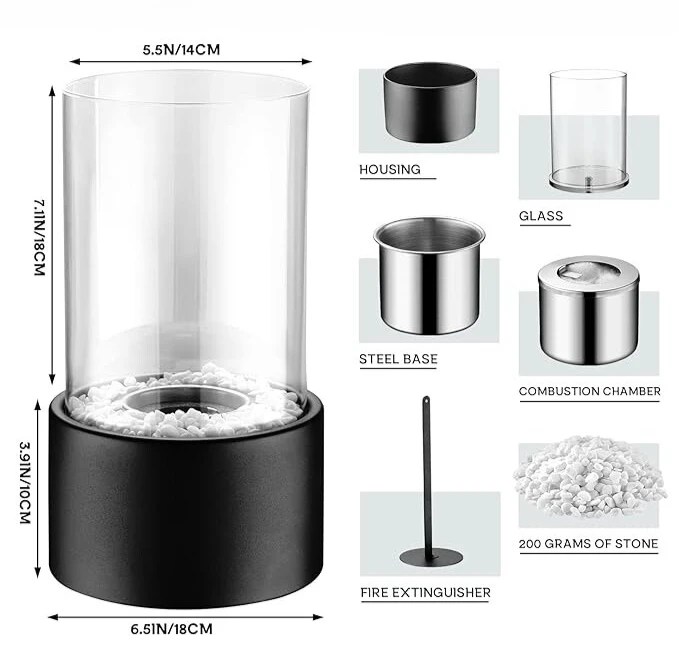 Elegant eternal flame oil lamp – Classic design with modern functionality by BowLift