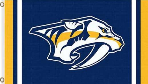 Nashville Predators Custom Flag 3X5Ft Polyester Digital Print Banner USA by flagsjustdoit