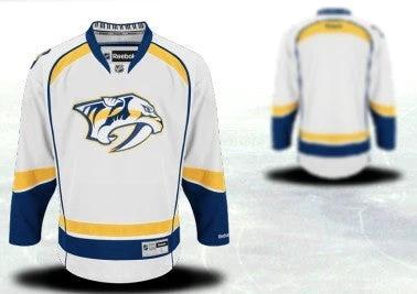 Nashville Predators Customized 2012 White Jersey by Hockey David
