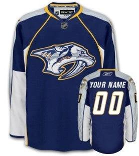 Nashville Predators Customized Blue Jersey by Hockey David