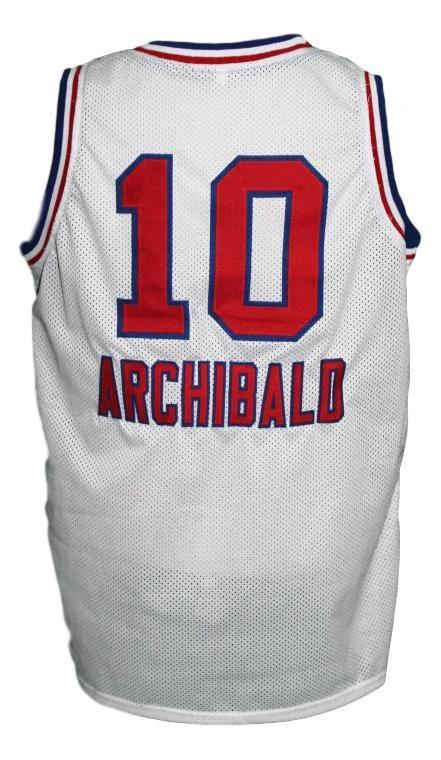 Nate Archibald Jersey #10 Cincinnati Kings Basketball White by My store basketball