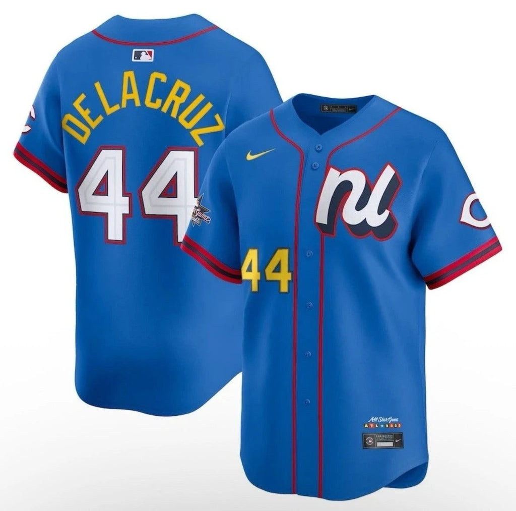National League Elly De La Cruz Blue 2025 All-Star Game Limited Jersey Stitched by My Store
