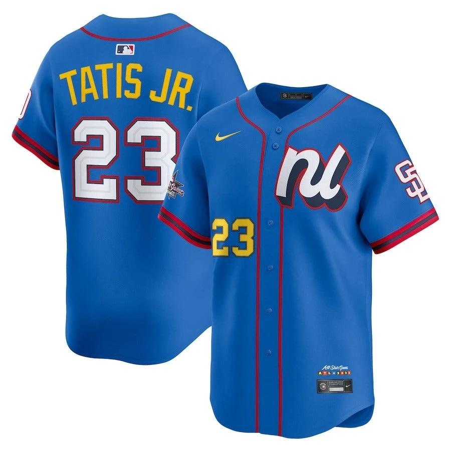 National League Fernando Tatis Jr Blue 2025 All-Star Game Limited Jersey by My Store