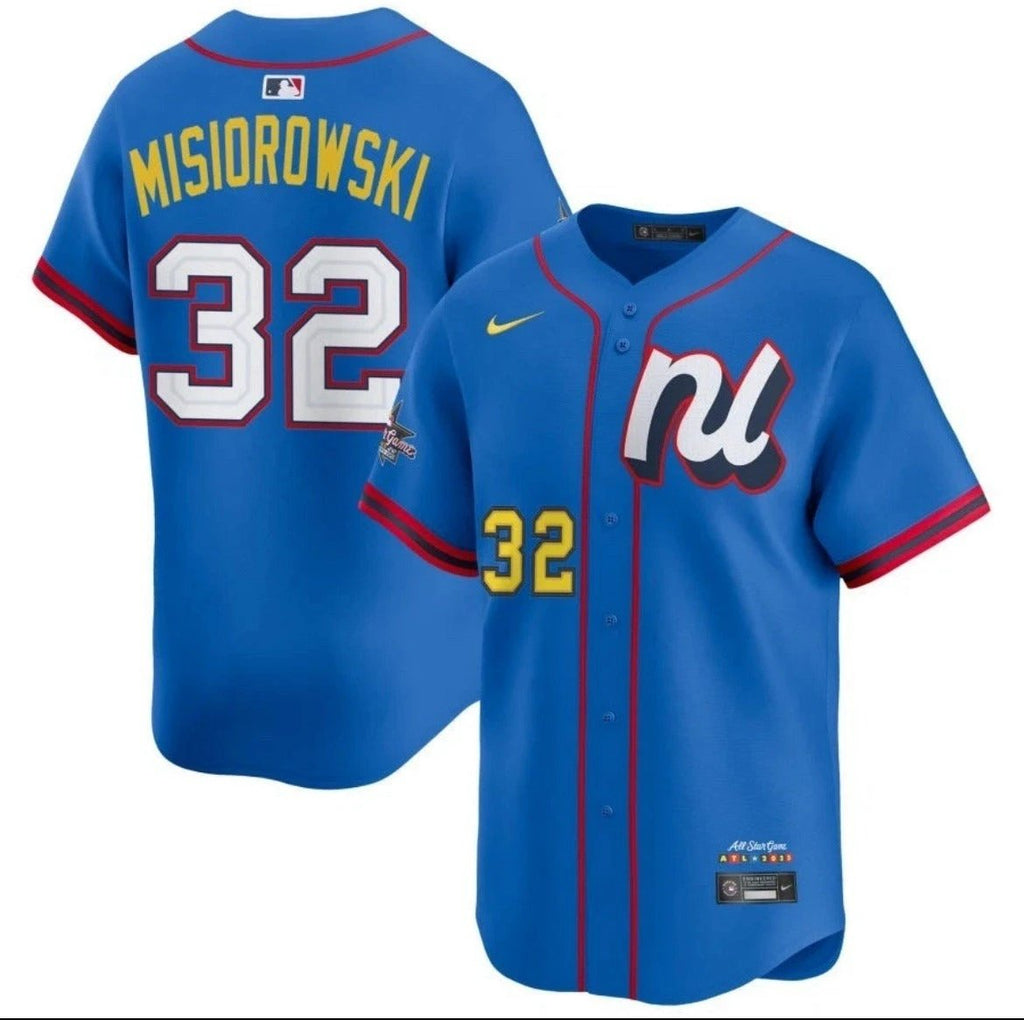 National League Jacob Misiorowski #32 Blue 2025 All-Star Limited Jersey Stitched by My Store
