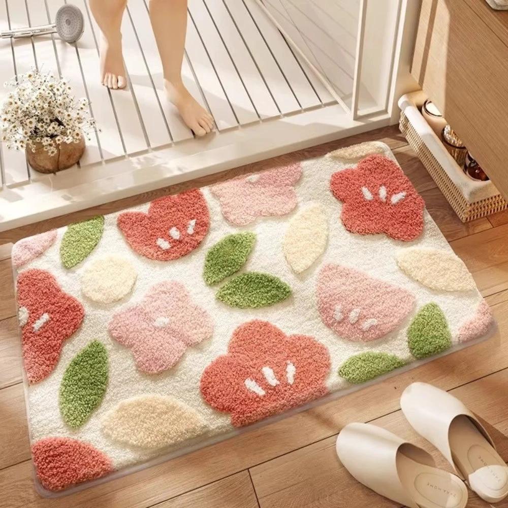 Nature Inspired Non-Slip Bathroom Mat by Casa & Beyond