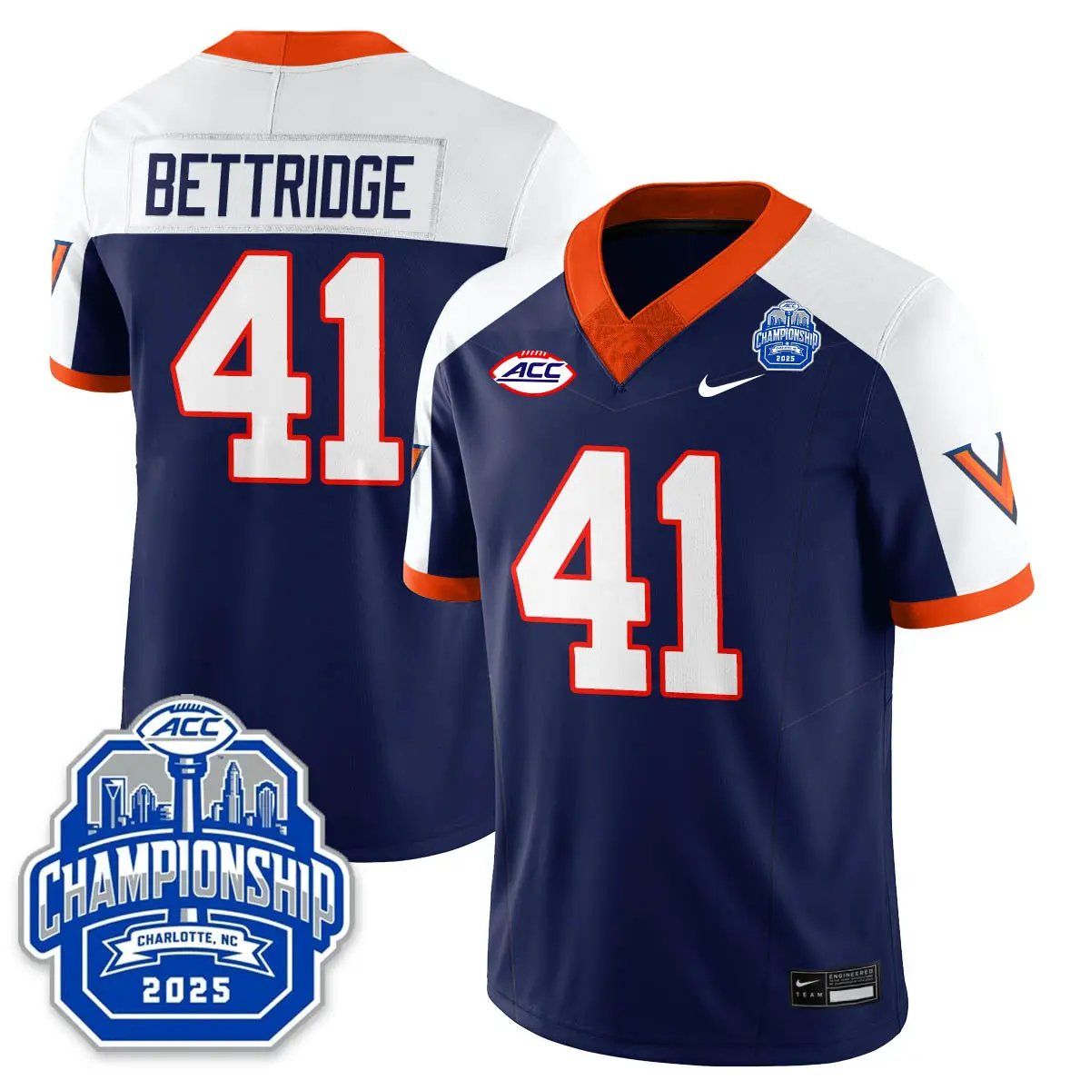 Virginia Football ACC Championship Vapor Limited Jersey by virginia cavaliers