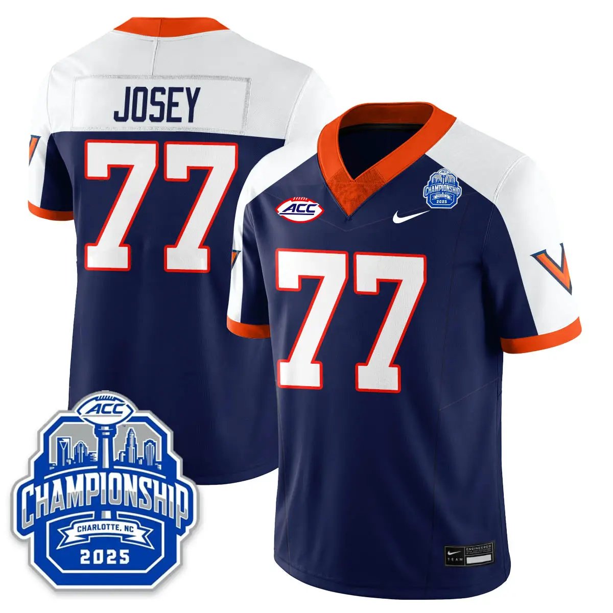 Virginia Football ACC Championship Vapor Limited Jersey by virginia cavaliers