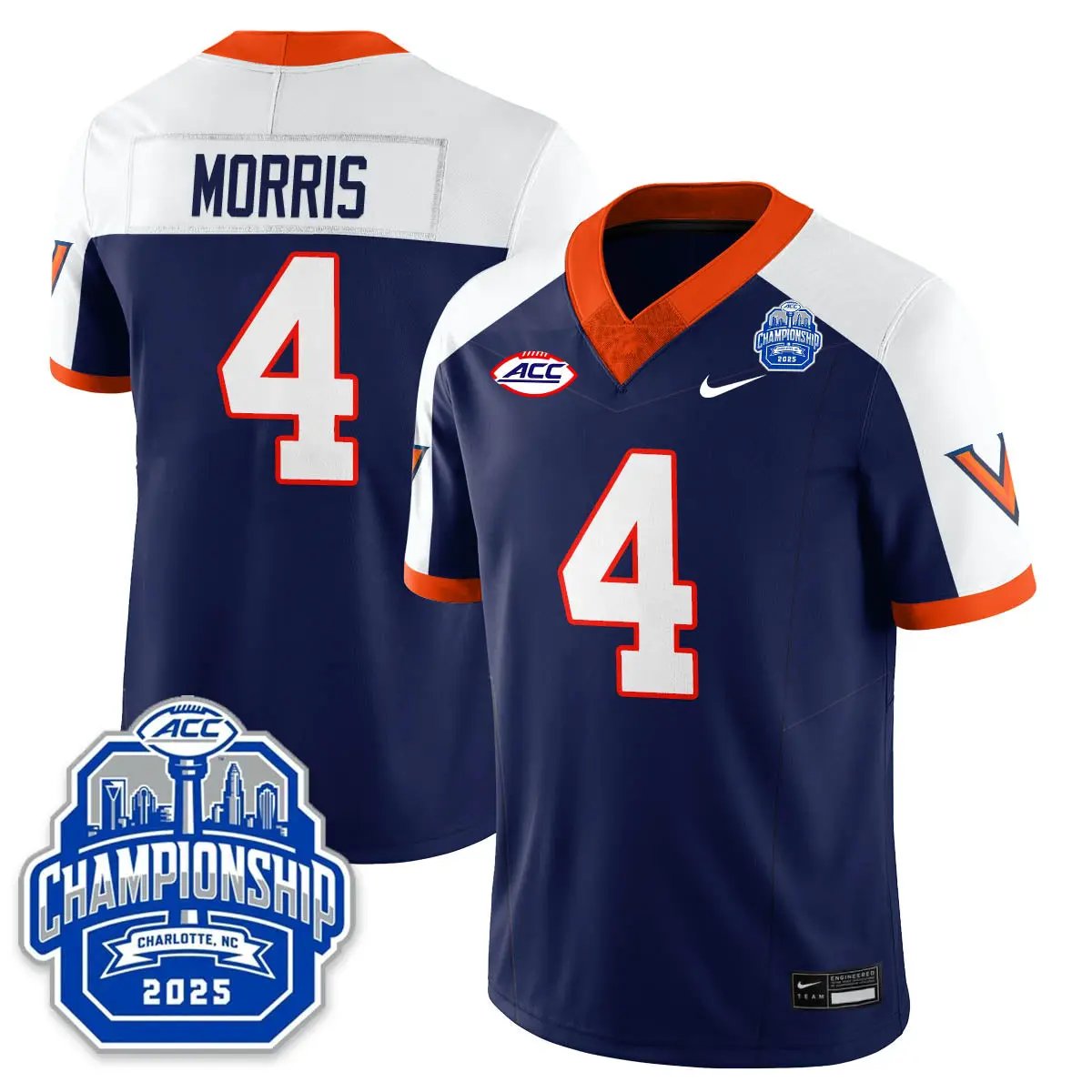 Virginia Football ACC Championship Vapor Limited Jersey by virginia cavaliers