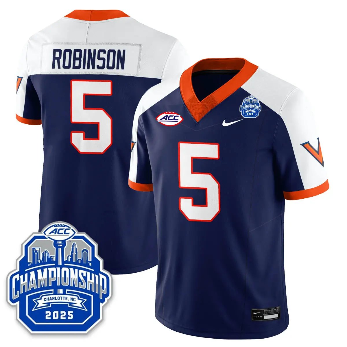 Virginia Football ACC Championship Vapor Limited Jersey by virginia cavaliers
