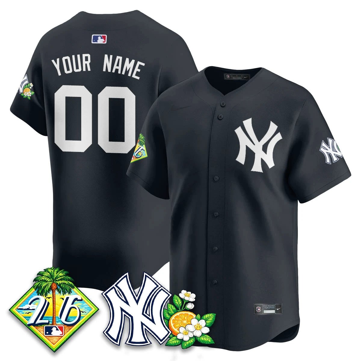 NYY 2026 Spring Training Vapor Limited Jersey - All Stitched by Hotgearco