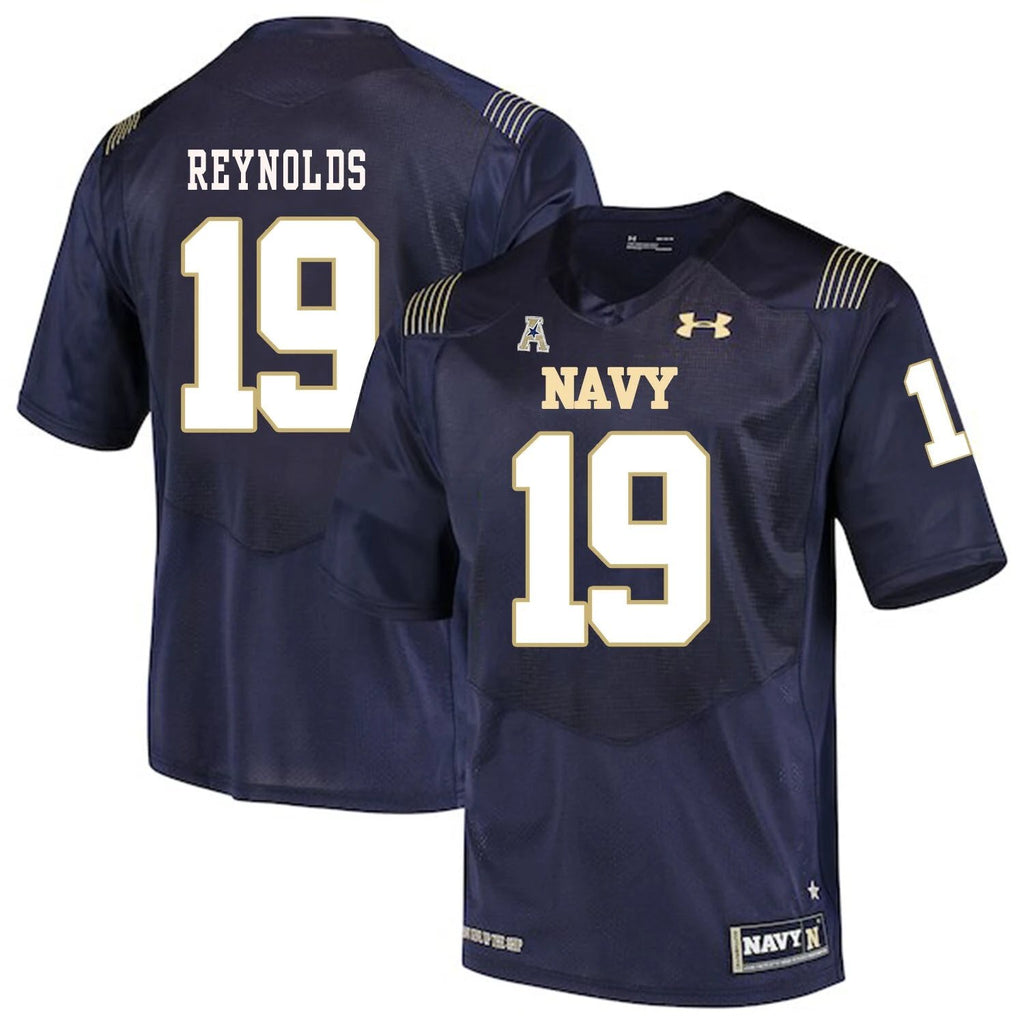 Navy Midshipmen #19 Keenan Reynolds College Football Jersey Stitched by My Store