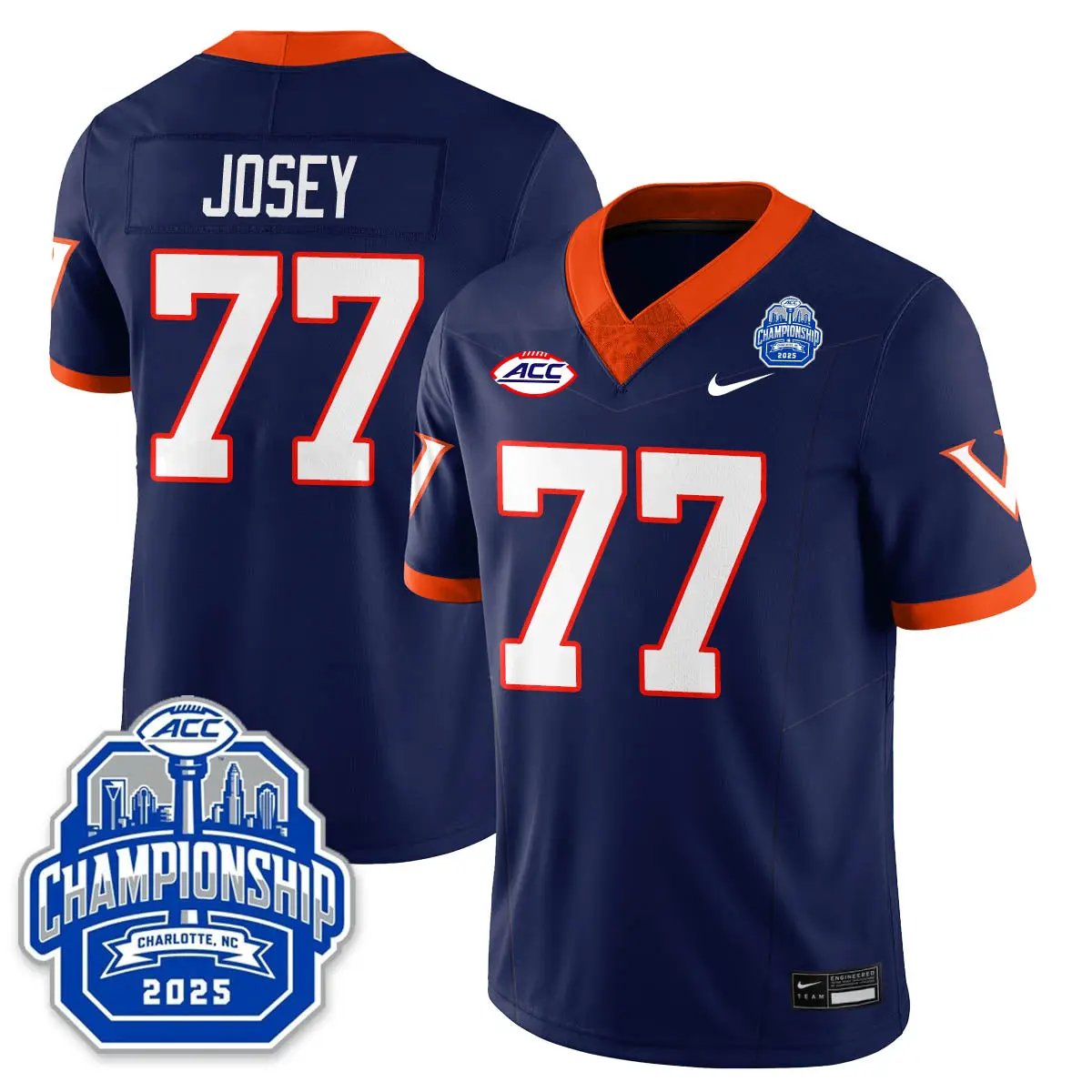 Virginia Football ACC Championship Vapor Limited Jersey by virginia cavaliers