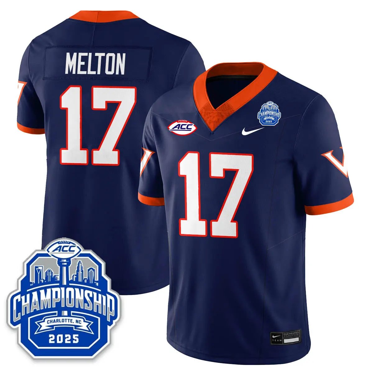 Virginia Football ACC Championship Vapor Limited Jersey by virginia cavaliers