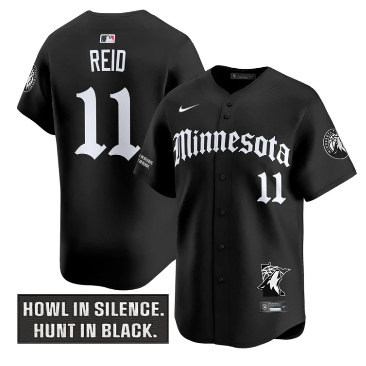 Naz Reid Jersey #11 Minnesota Timberwolves Gothic North Howl Edition White by My Store