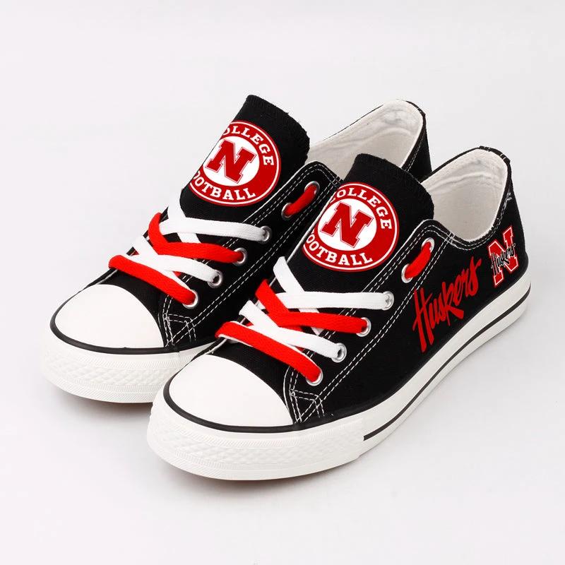 Nebraska Cornhuskers Sport Sneakers Shoes For Men Women Fans by Crocs