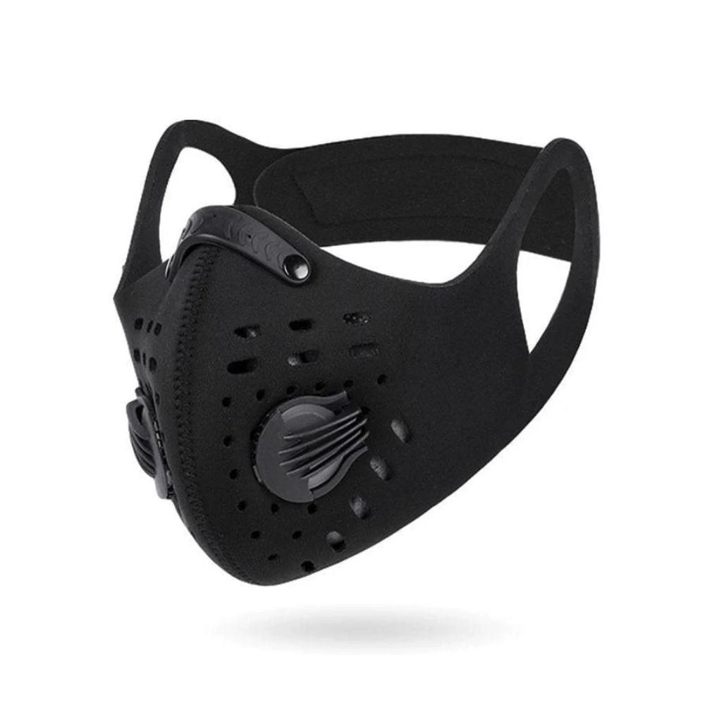 Neoprene Pollution Mask with Five-Layer Filtration – Adjustable Size by BowLift
