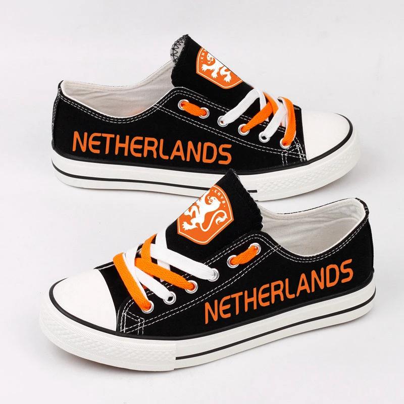 Netherlands Low Top Canvas Sport Sneakers Shoes For Men Women Fans by Crocs