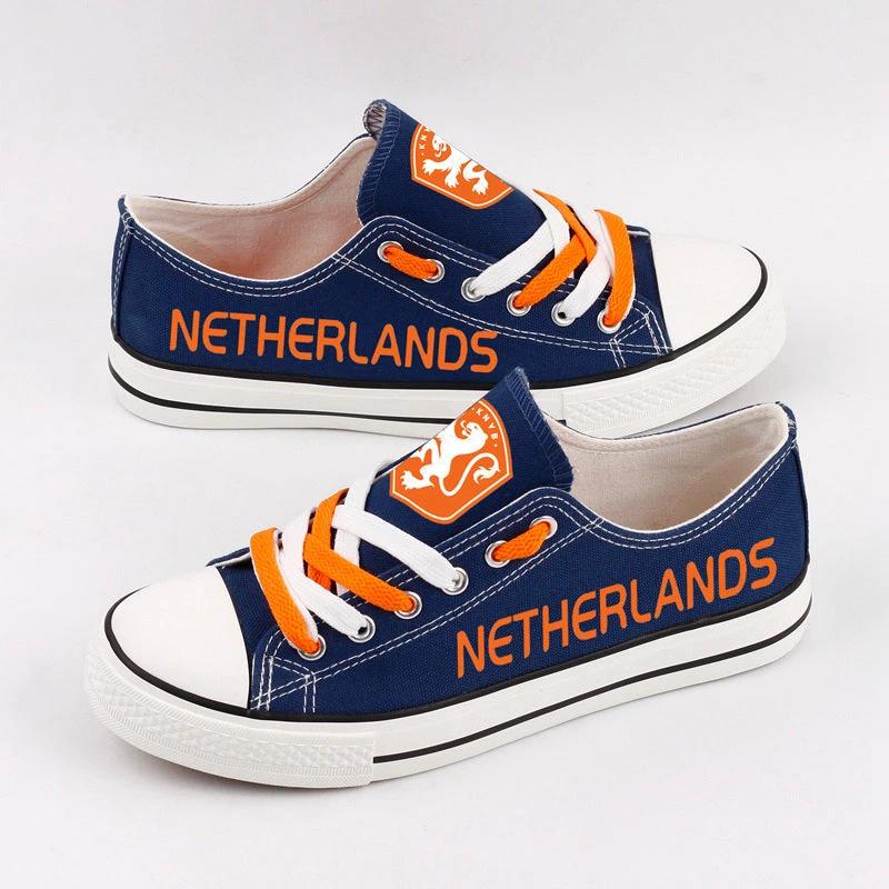 Netherlands Low Top Canvas Sport Sneakers Shoes For Men Women Fans by Crocs