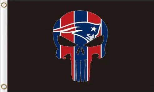 New England Patriots Digital Flag 3X5 Ft Polyester Banner USA 90x150cm by flagsjustdoit