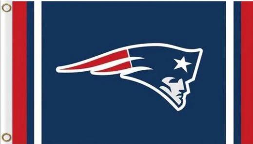 New England Patriots Sport Club Flag 3X5 Ft Polyester Banner USA 90x150cm by flagsjustdoit