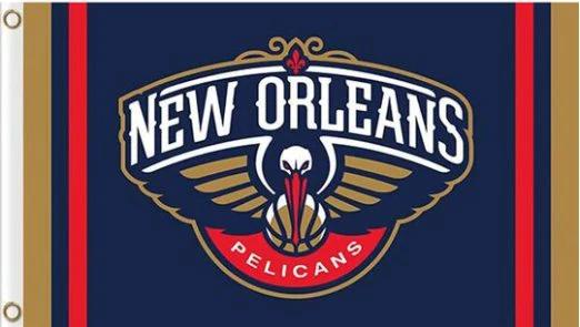 New Orleans Pelicans Sport Flag 3X5Ft Polyester Banner USA Digital Print by flagsjustdoit