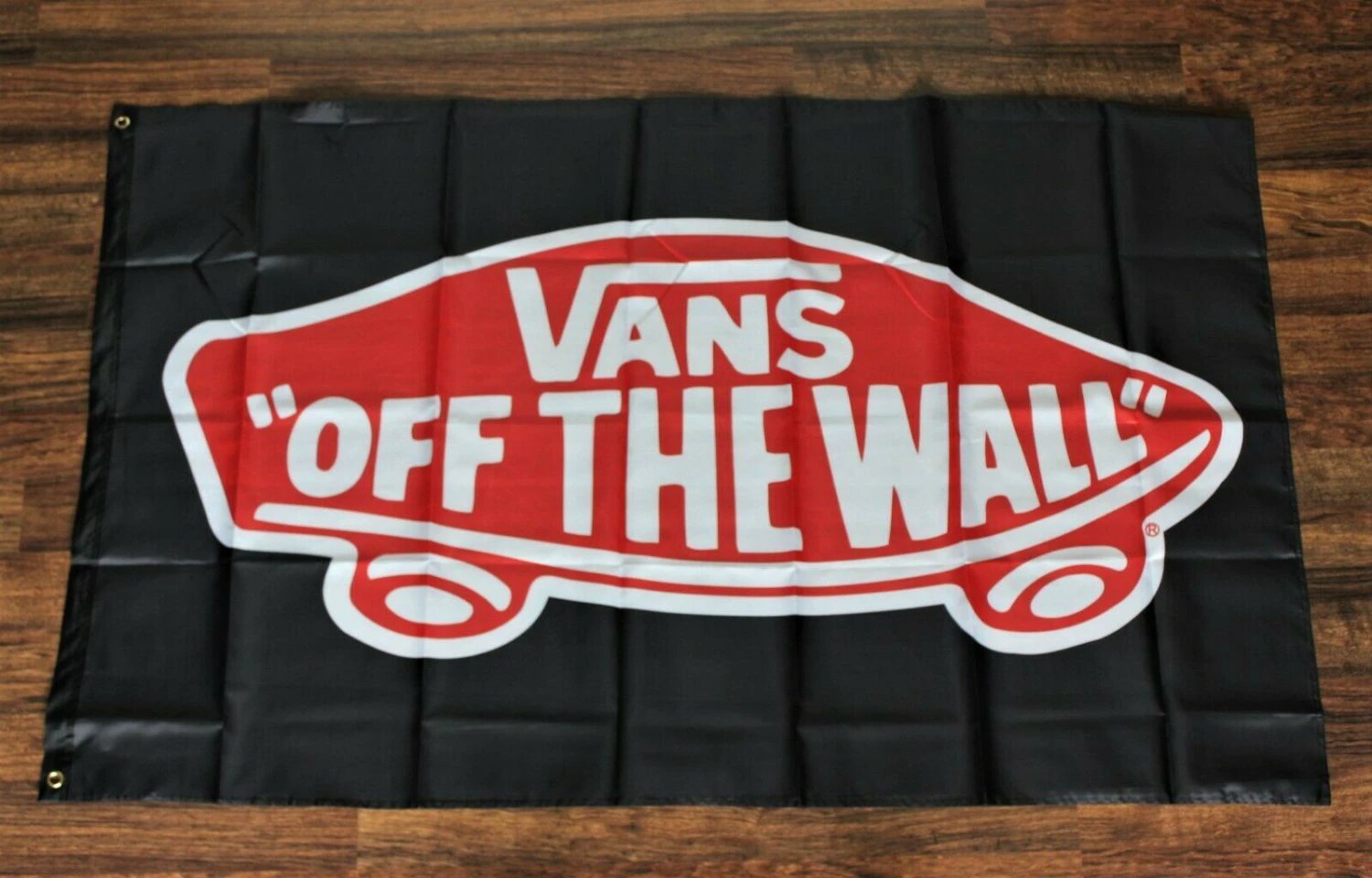 New Vans Off the Wall Banner Flag 3x5 Skateboard Surfing Shoes Garage Store 3x5ft by flagsjustdoit