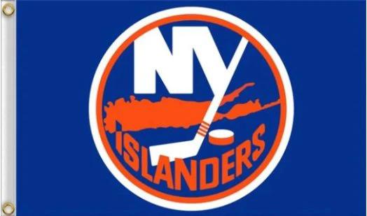 New York Islander Flag 3X5Ft Polyester Digital Print Banner USA by flagsjustdoit