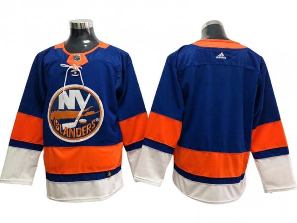 New York Islanders Blank Blue Home Jersey by Hockey David