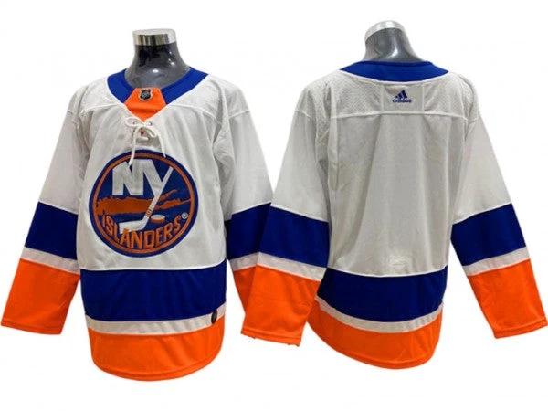 New York Islanders Blank White Color Blank Jersey by Hockey David