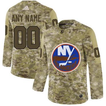 New York Islanders Camo Customized Jersey by Hockey David